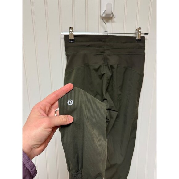 Lululemon athletica Women's Dance Studio Jogger Dark Olive Pant 2 LW5PBJS - Picture 3 of 6